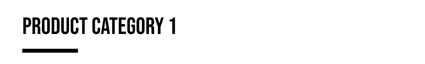 Product Category Header