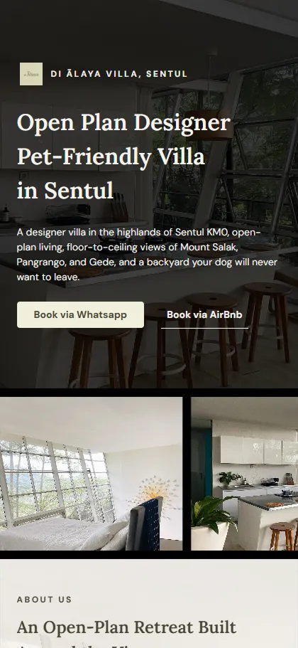 Di Ālaya Villa Sentul
